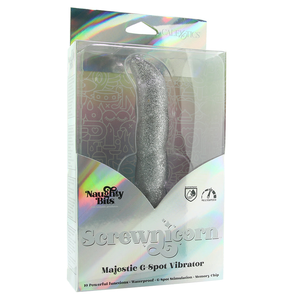 Naughty Bits Screwnicorn Majestic G-Spot Vibe Vibrators > G-Spot Vibrators