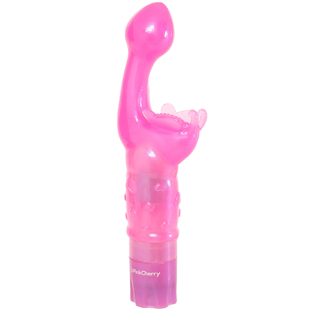 PinkCherry Butterfly Kiss Vibrator in Pink Vibrators > G-Spot Vibrators