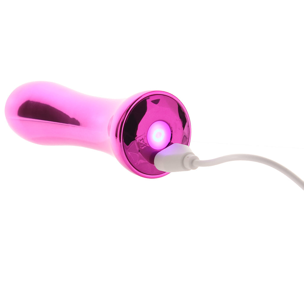 Inya Shimmer Aluminum Vibe in Pink Vibrators > Bullet and Egg Vibrators