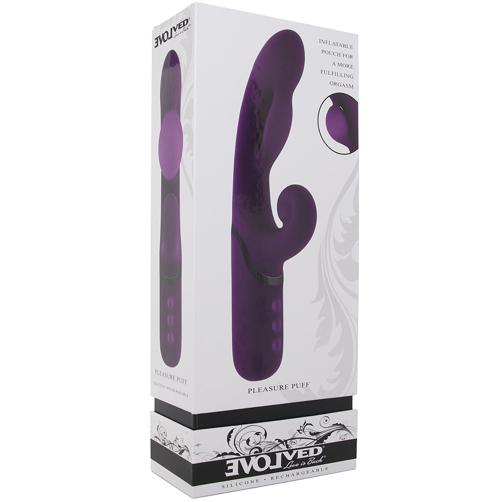 Pleasure Puff Inflatable Rabbit Vibe Vibrators > Rabbit Vibrators
