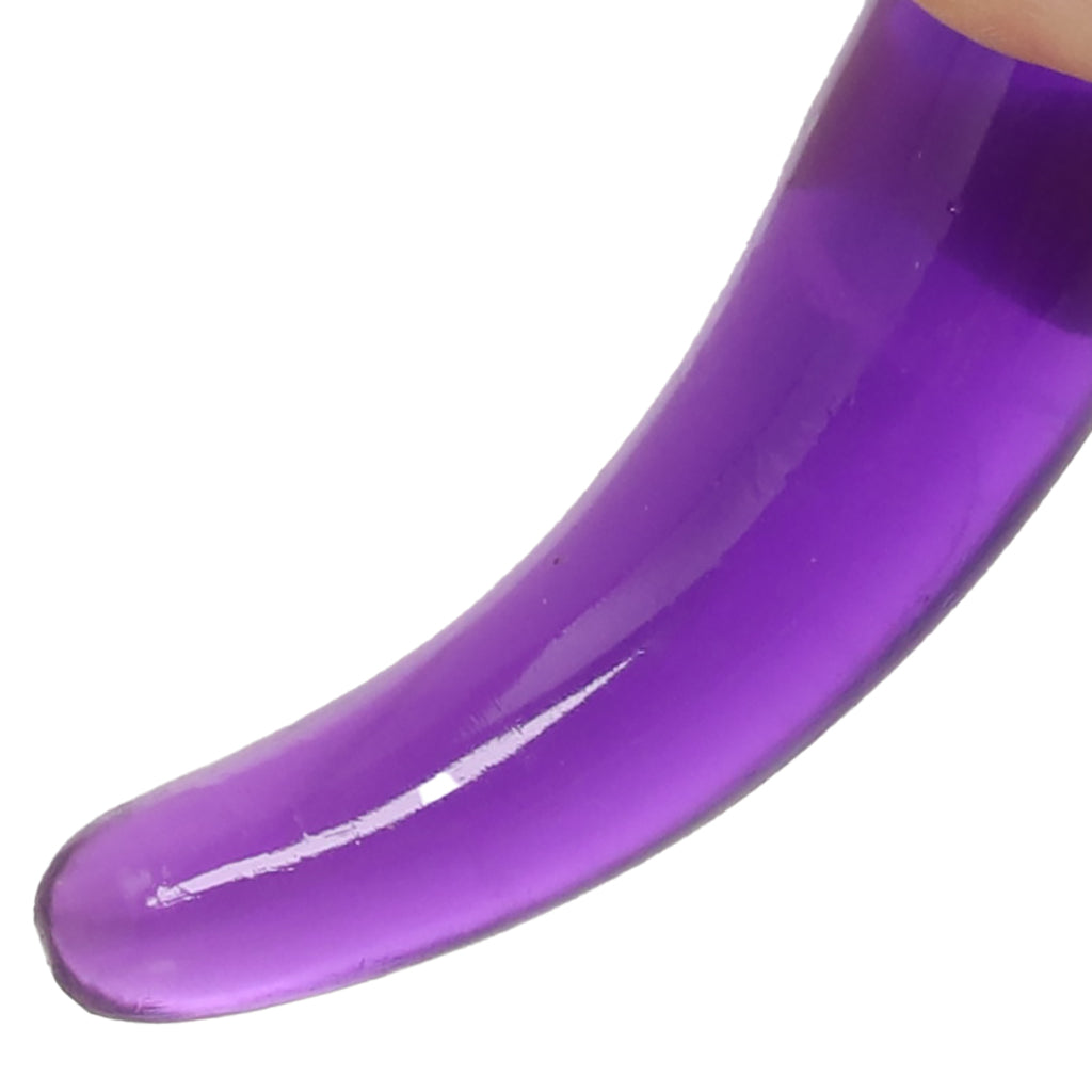 Silicone Tee Probe in Purple Anal Sex Toys > Butt Plugs