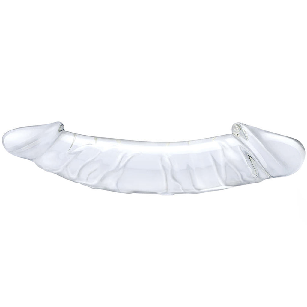 gläs 10.5 Inch Girthy Realistic Double Ended Dildo Dildo Sex Toys > G-Spot Dildos