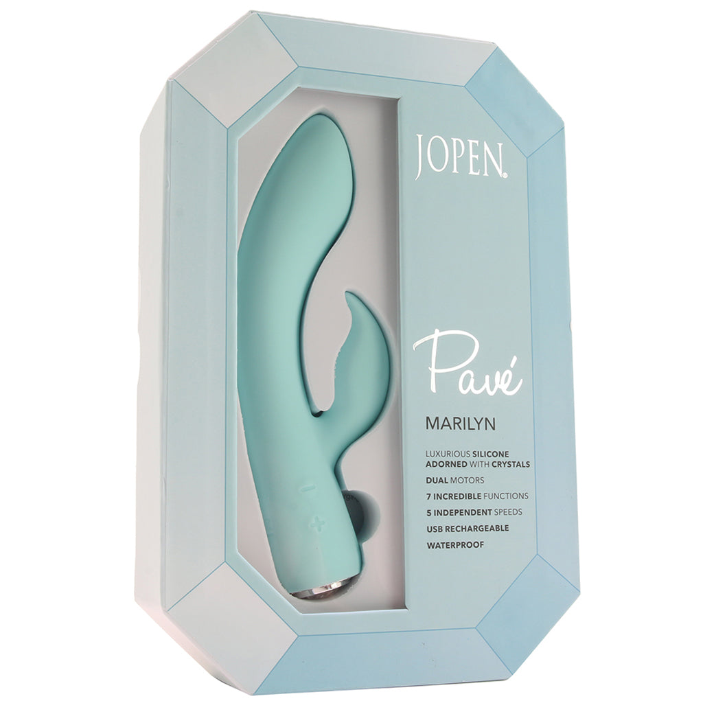 Pavé Marilyn Curved Dual Stimulator Vibrators > Rabbit Vibrators