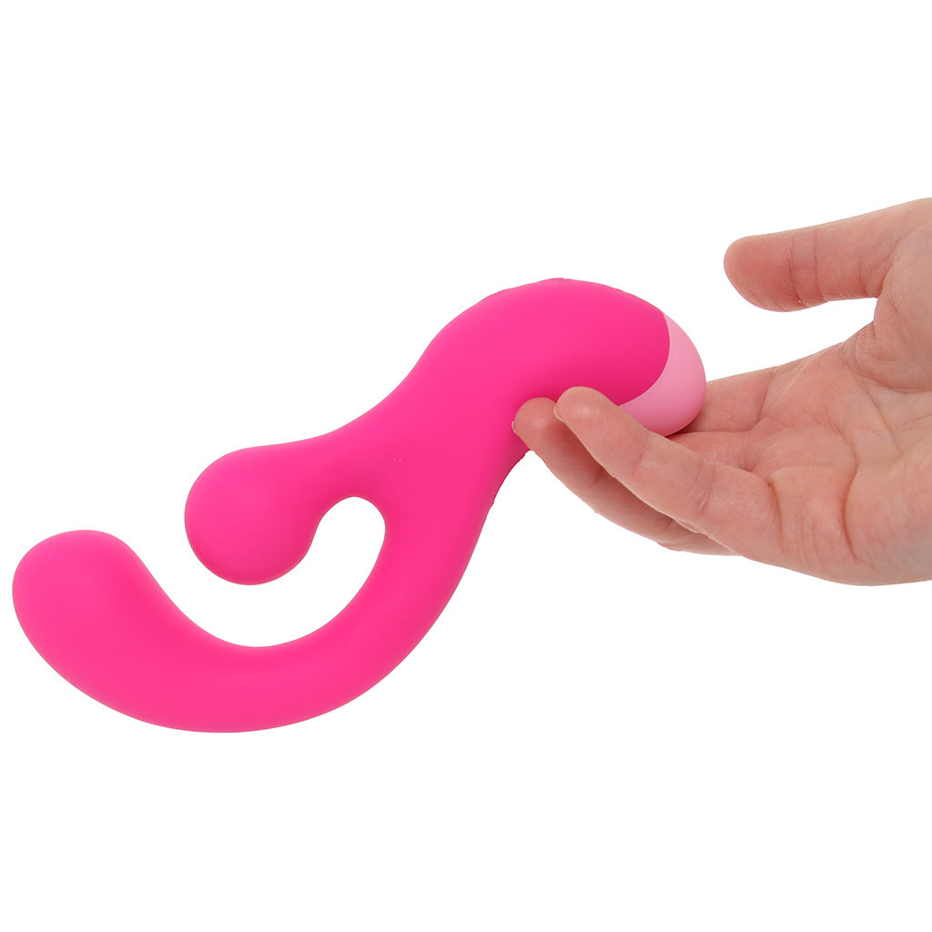 Bang! Gyro Silicone Rabbit Vibe in Pink Vibrators > Rabbit Vibrators