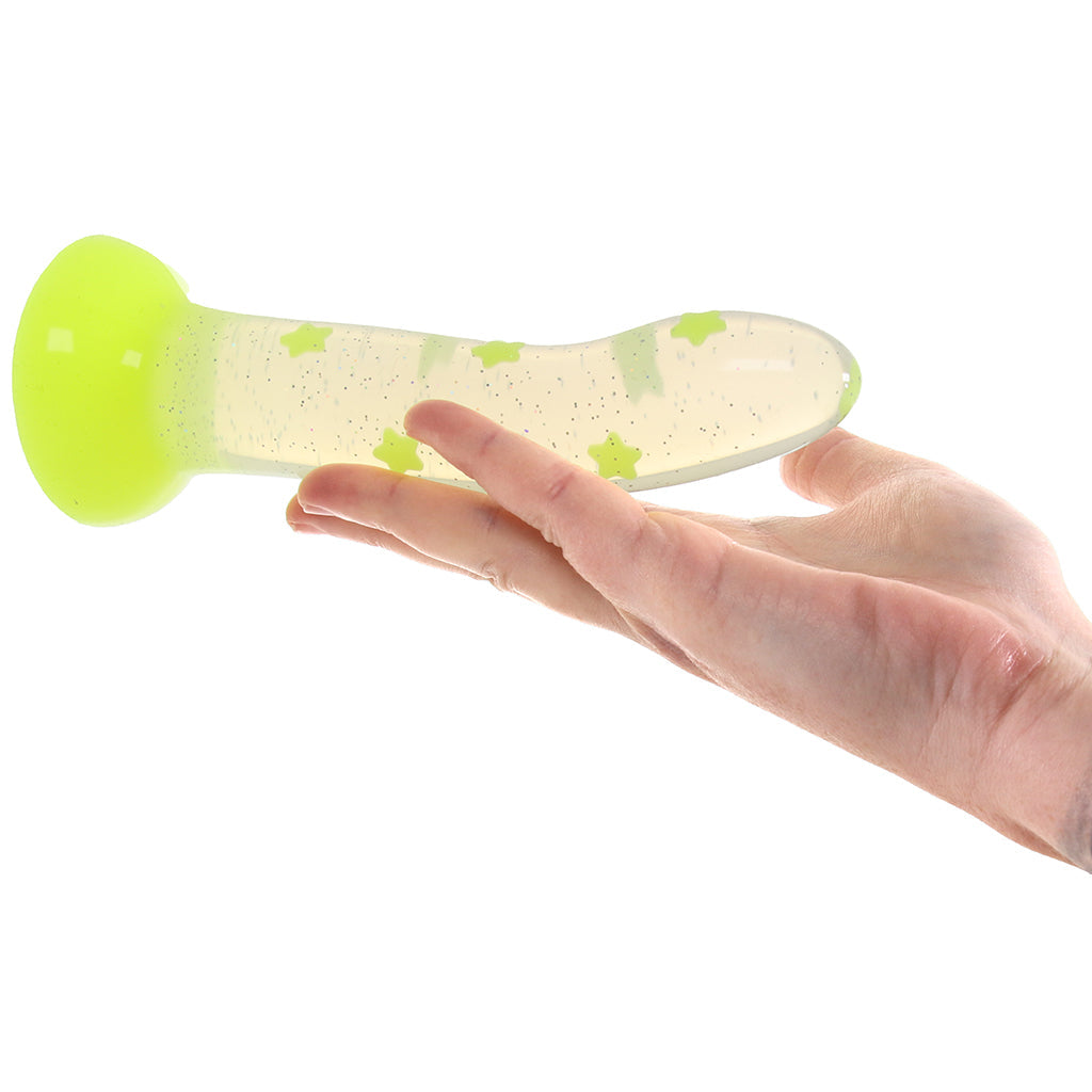 Glow Stick Star Glow In The Dark Dildo Dildo Sex Toys > Silicone Dildos