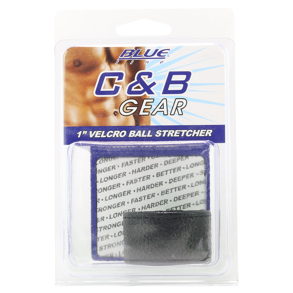 Blue Line 1 Inch Velcro Ball Stretcher Bondage and Fetish > Cock and Ball Devices