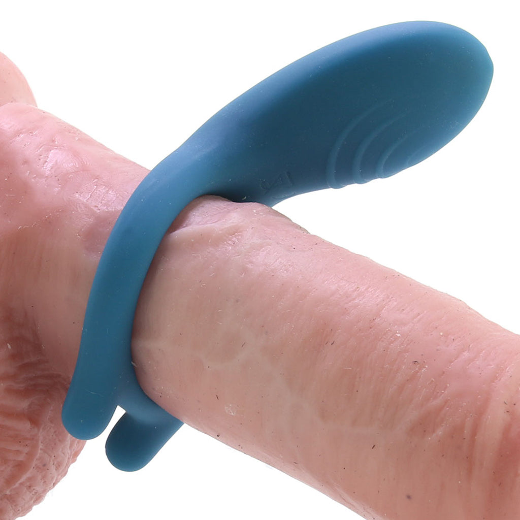iRing Vibrating Silicone Cock Ring in Marine Blue Cock Rings