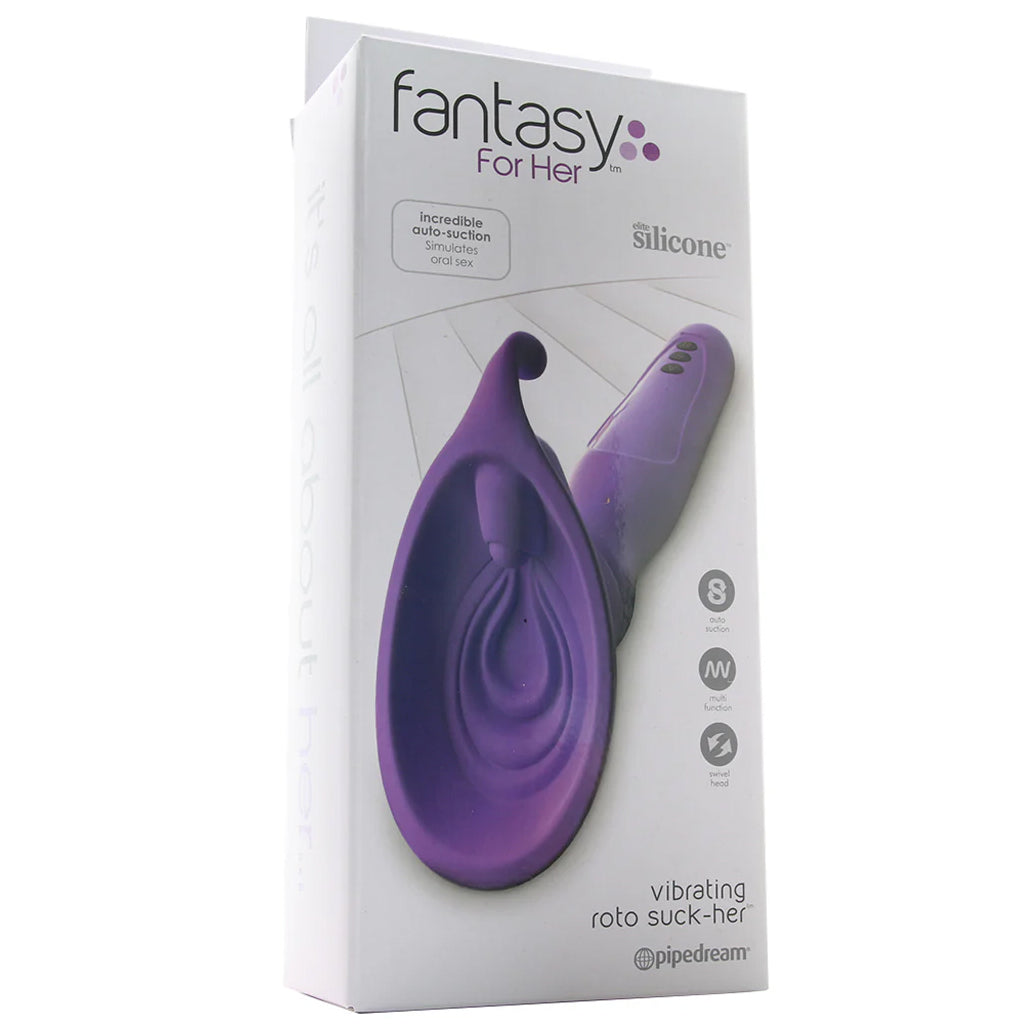 Fantasy For Her Vibrating Roto Suck-Her Vibrators > Clitoral Suction & Stimulation