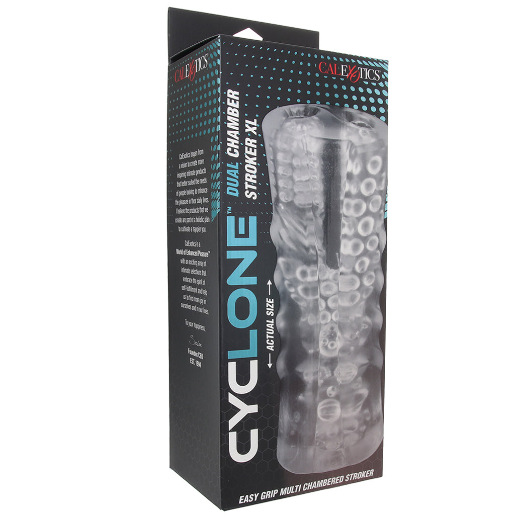 Cyclone Dual Chamber Stroker Sex Toys for Men