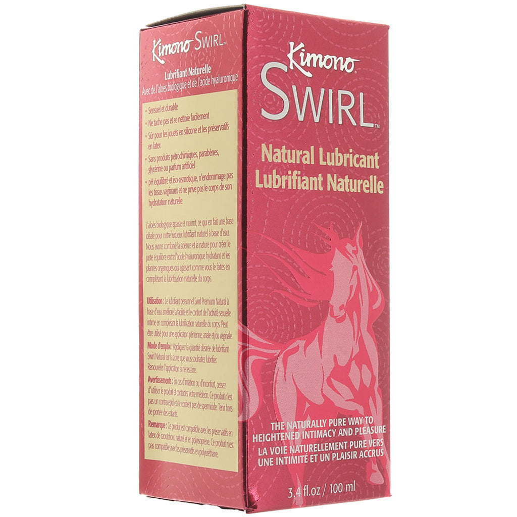 Kimono Swirl Plant Based Natural Lube in 3.4oz/100ml Lubes and Lotions > Water Based Sex Lubes