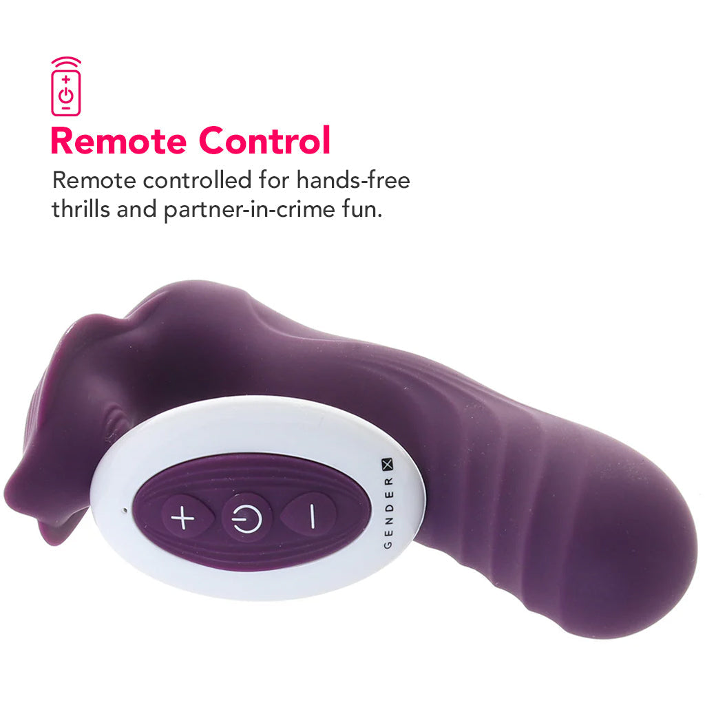 Gender X Velvet Hammer Remote Wearable Vibe Vibrators > Wearable & Panty Vibrators