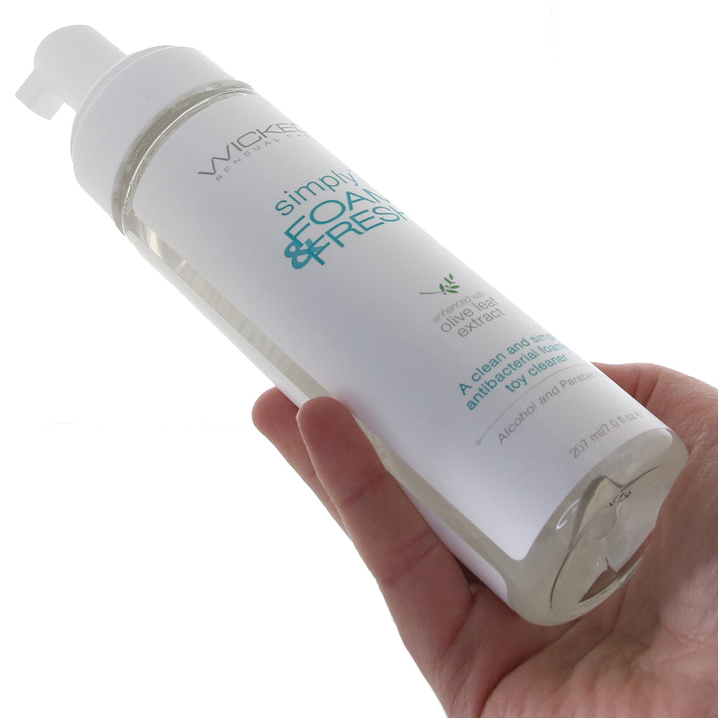 Simply Foam N' Fresh Alcohol Free Toy Cleaner in 7oz/207ml Lubes and Lotions > Sex Toy Cleaner