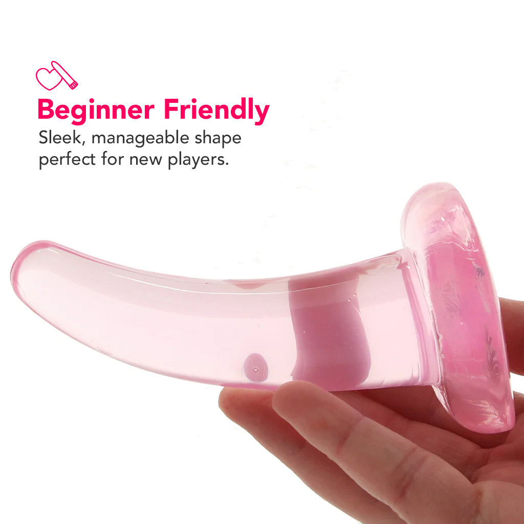 RealRock 5 Inch Slim Dildo in Pink Dildo Sex Toys > Anal Dildos