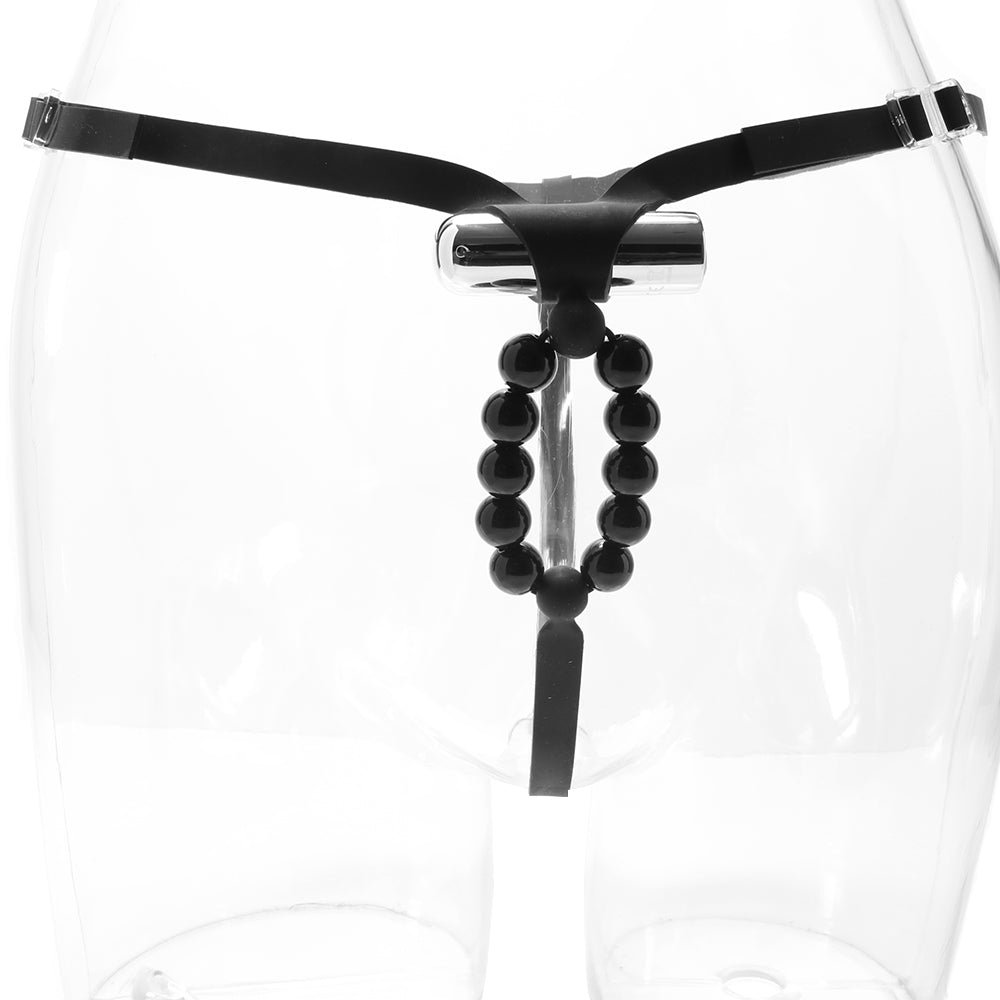 Lover's Cheeky Thong with Stroker Beads Vibrators > Wearable & Panty Vibrators