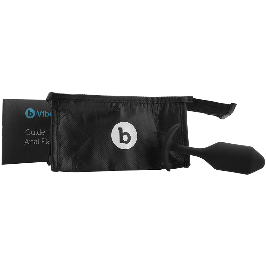 Snug Plug 2 Weighted Silicone Butt Plug Anal Sex Toys > Butt Plugs