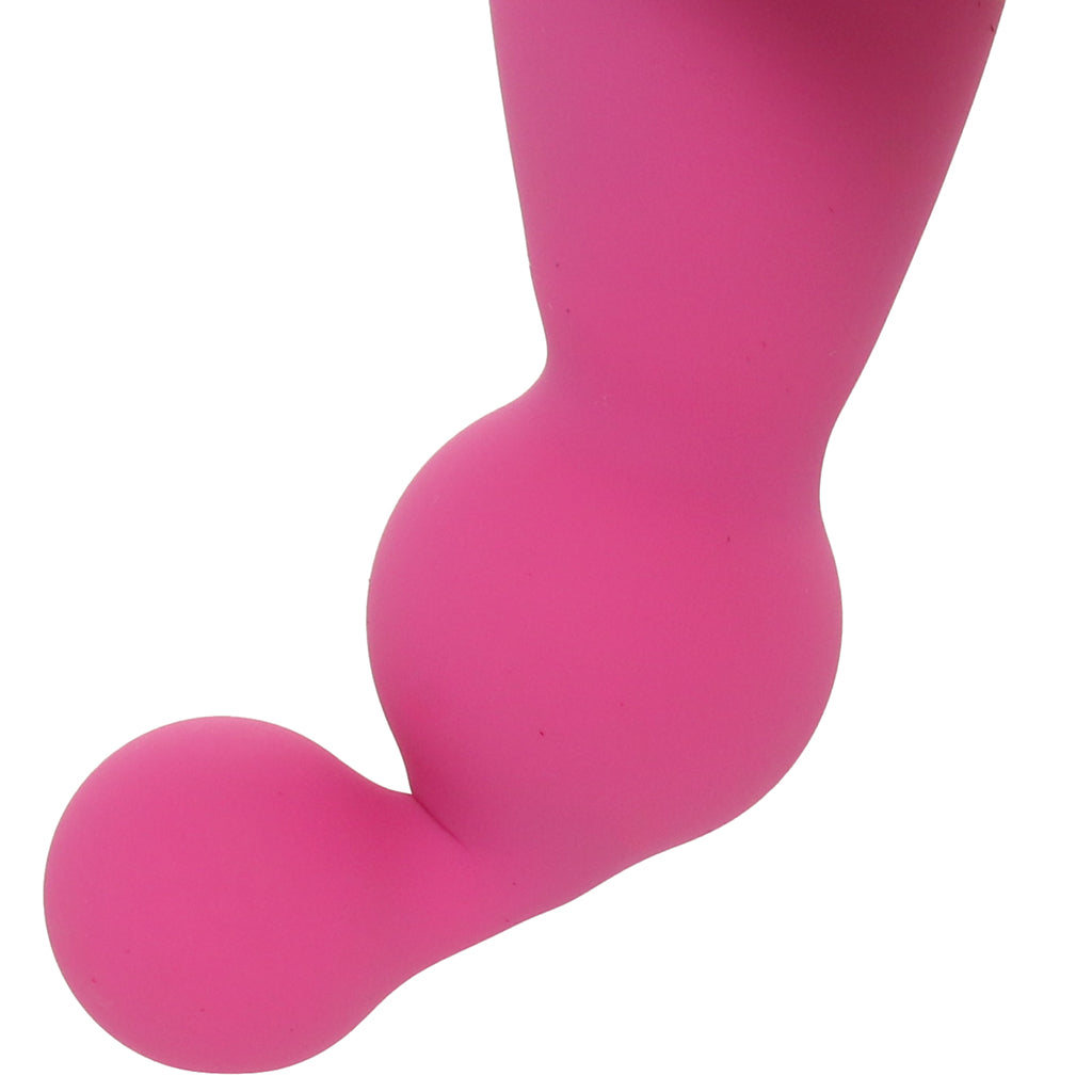 Pretty in Pink Petal Beaded Vibe Vibrators > Clitoral Stimulators