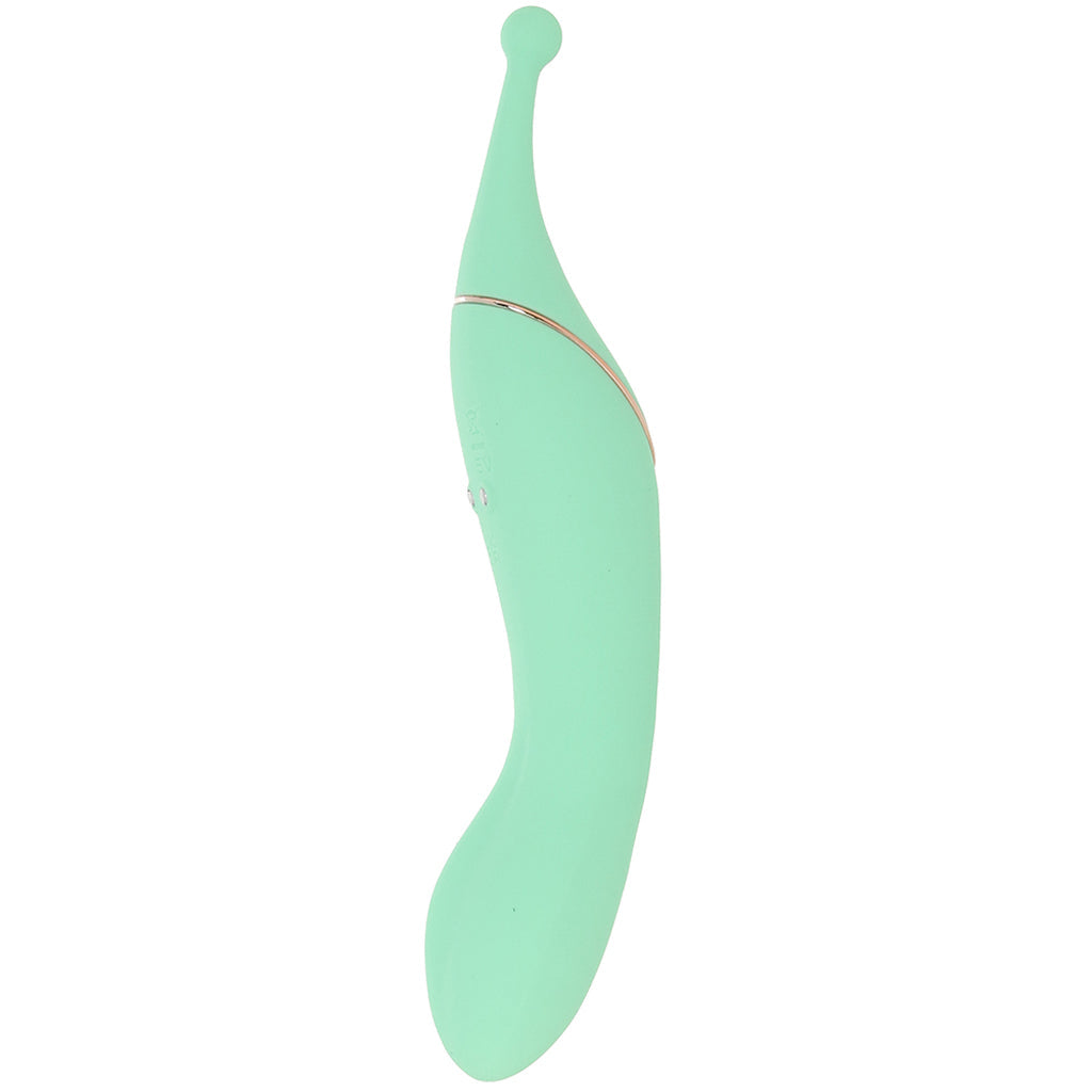 Stella Dual Ended Stimulator Vibe in Green Vibrators > G-Spot Vibrators