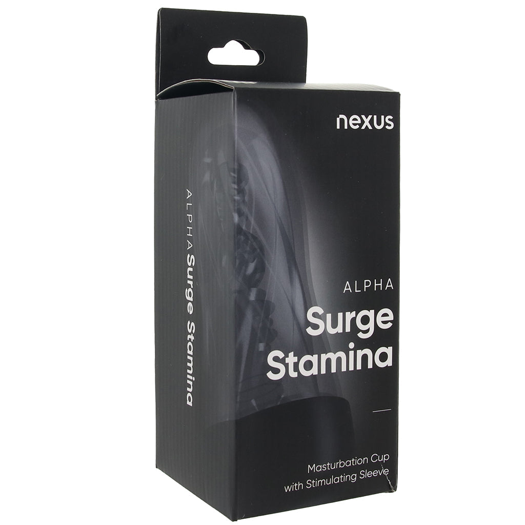 Alpha Surge Stamina Cup Stroker Male Masturbators > Self-Contained Strokers