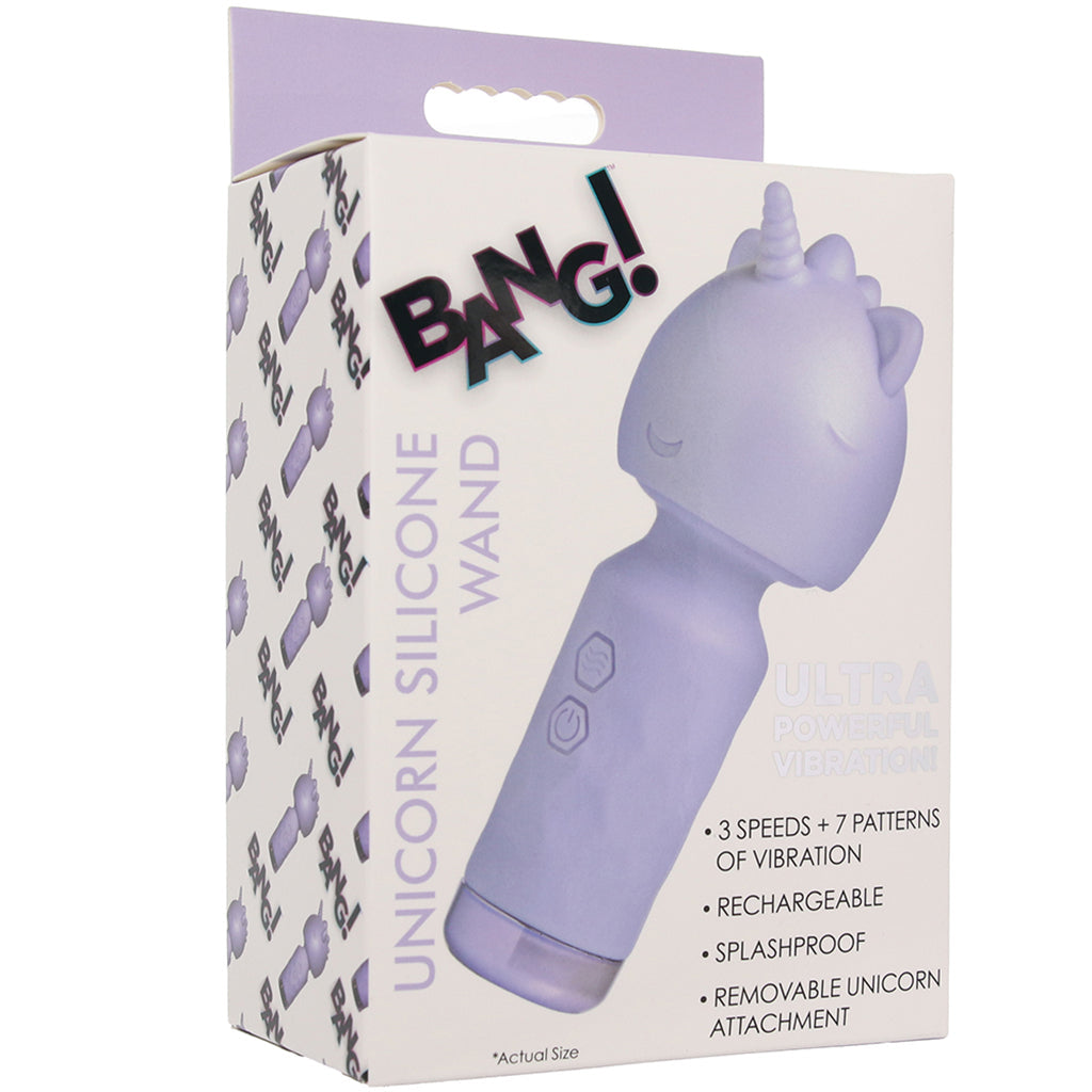 Bang! Unicorn Silicone Mini Wand Vibrators > Wands