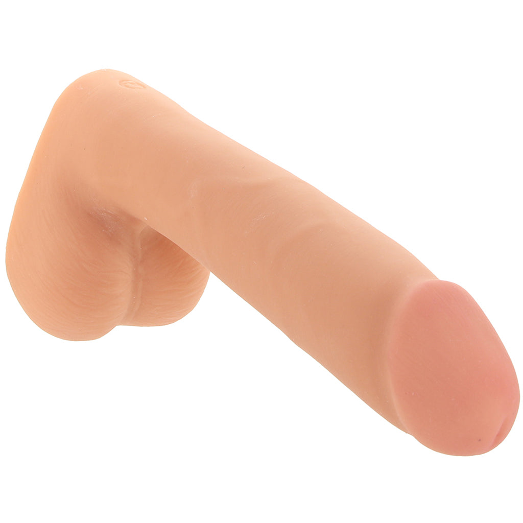 The Realistic 9 Inch Cock with Balls in Vanilla Dildo Sex Toys > Realistic Dildos