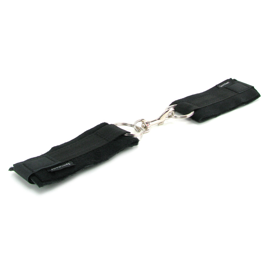 Soft Cuffs in Black Bondage and Fetish > Wrist and Ankle Cuffs