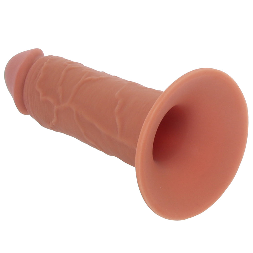 Fantasy X-tensions Elite 6 Inch Hollow Strap-On in Brown Dildo Sex Toys > Strap-On and Harnesses