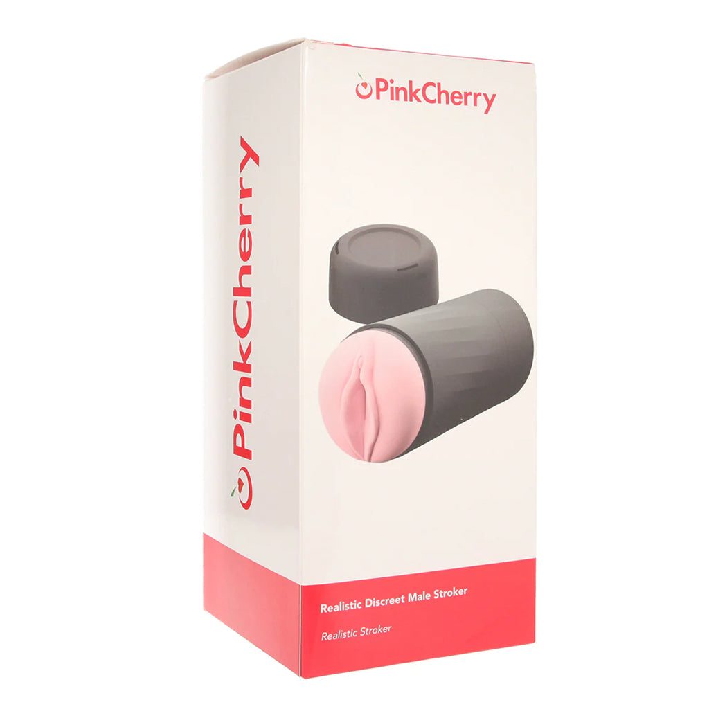 PinkCherry Realistic Discreet Male Stroker Male Masturbators > Self-Contained Strokers