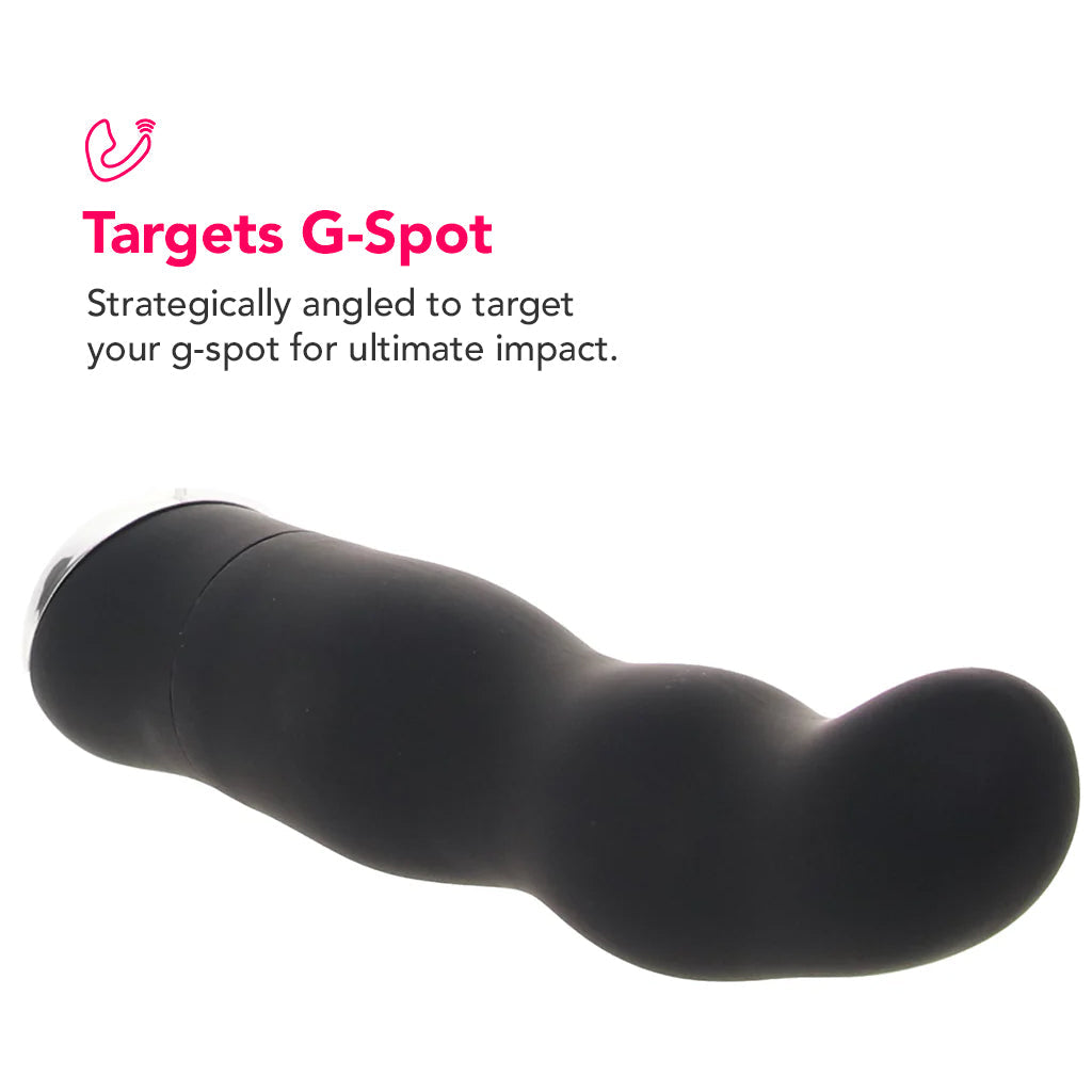 8 Function Classic Chic Curve Vibe in Black Vibrators > G-Spot Vibrators