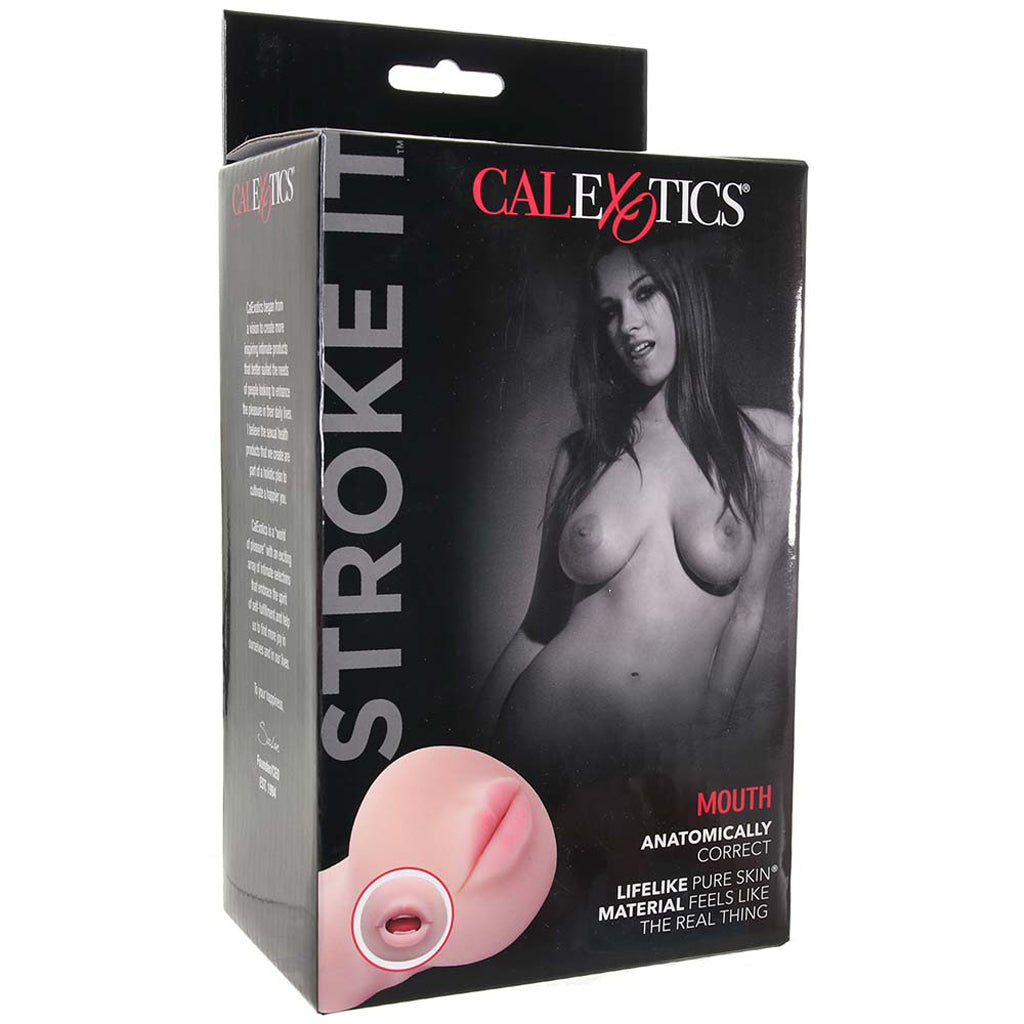 Stroke It Anatomical Mouth Stroker in Ivory Male Masturbators > Mouth Masturbators & Strokers
