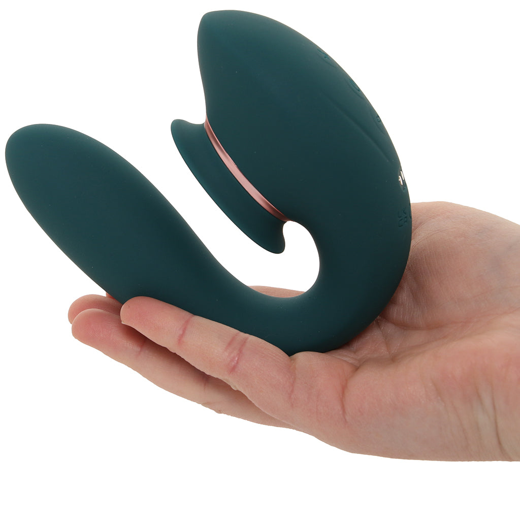 Twitch 3 Innovation G-Spot and Suction Vibe in Green Vibrators > G-Spot Vibrators