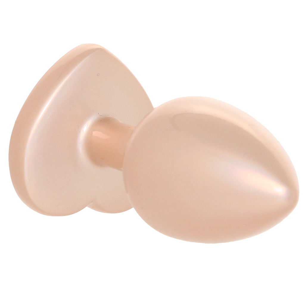 Booty Bling Gold Metal Jewelled Butt Plug in Small Anal Sex Toys > Butt Plugs