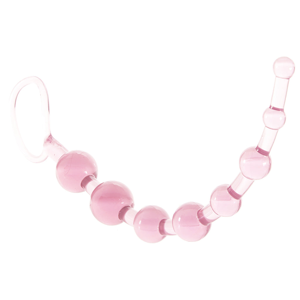 First Time Love Anal Beads in Pink Anal Sex Toys > Anal Beads