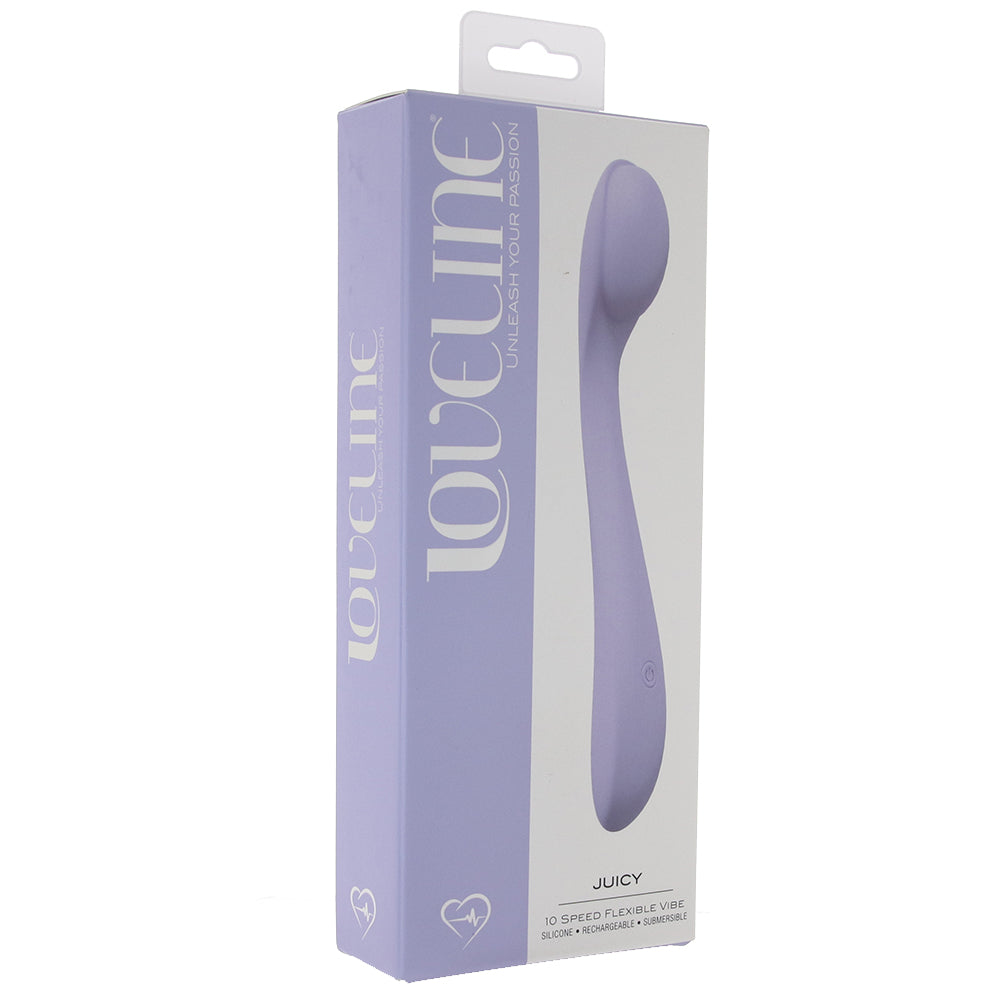 Loveline Juicy Flexible Vibe in Purple Vibrators > G-Spot Vibrators