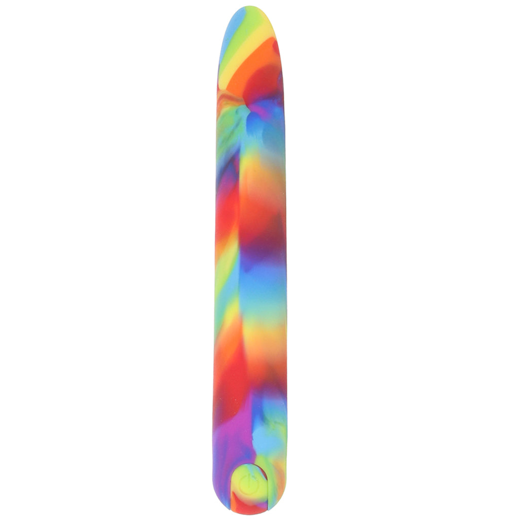 Bang! Rainbow Silicone Slim Vibe Vibrators > Traditional Vibrators