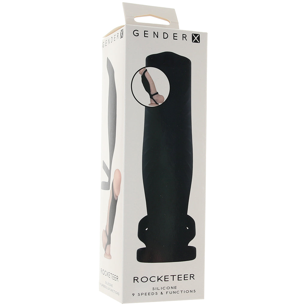 Gender X Rocketeer Vibrating Shaft Sleeve Male Enhancement > Extenders and Sleeves