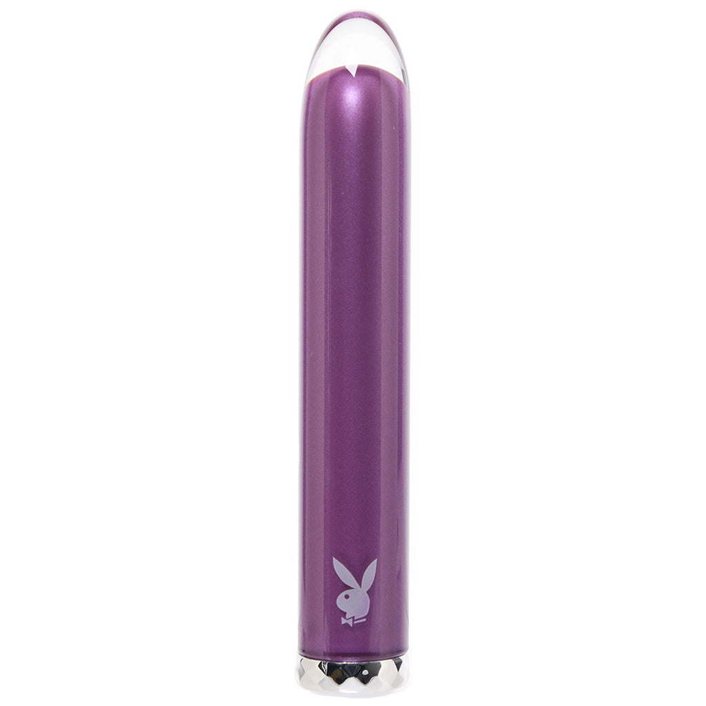 Playboy Amethyst Glass Vibe Vibrators > Bullet and Egg Vibrators