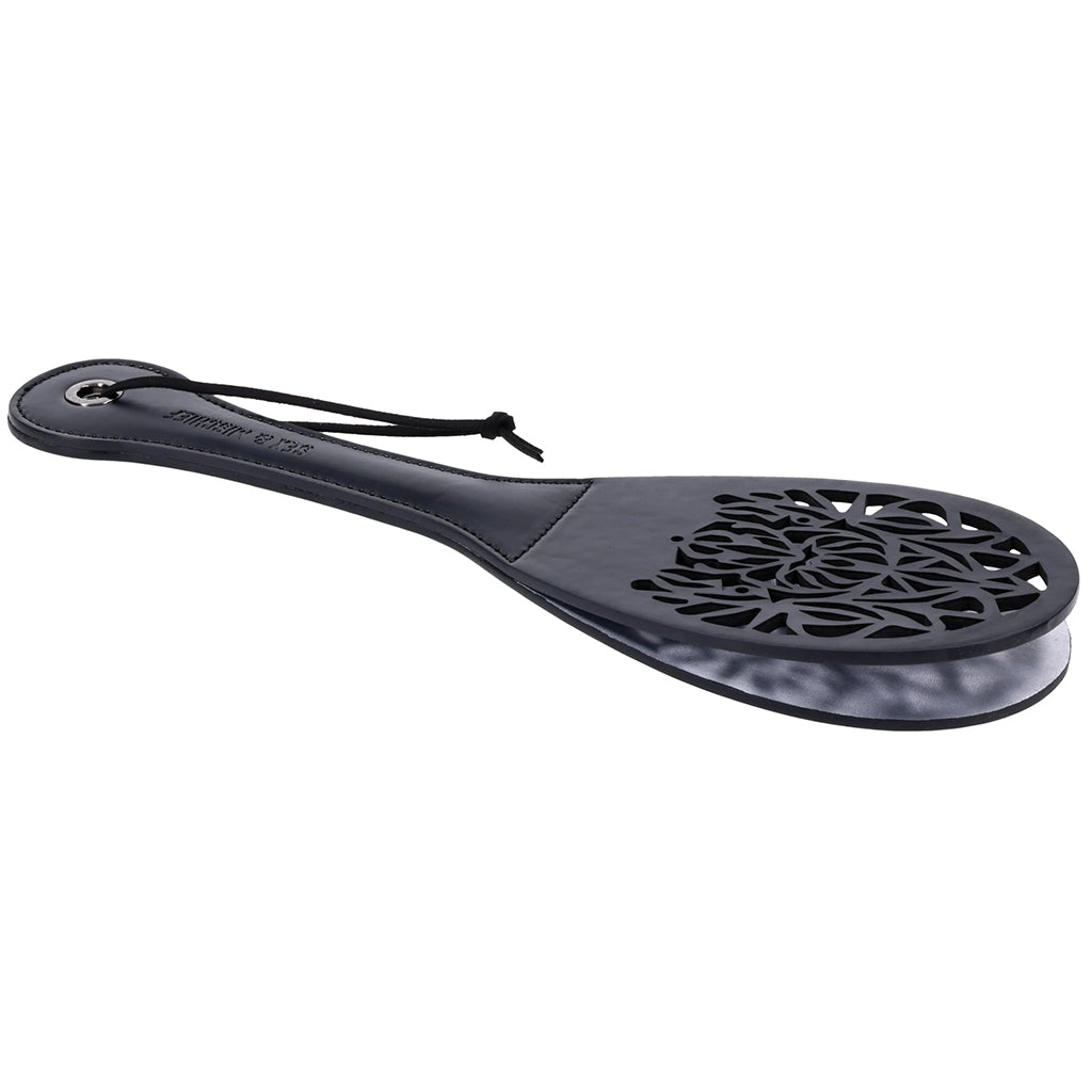Sex & Mischief Lace Impression Spanker Paddle Bondage and Fetish > Whips and Crops