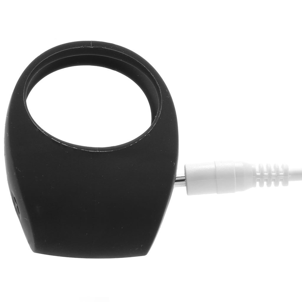 TOR 2 Vibrating Couples Ring in Black Cock Rings