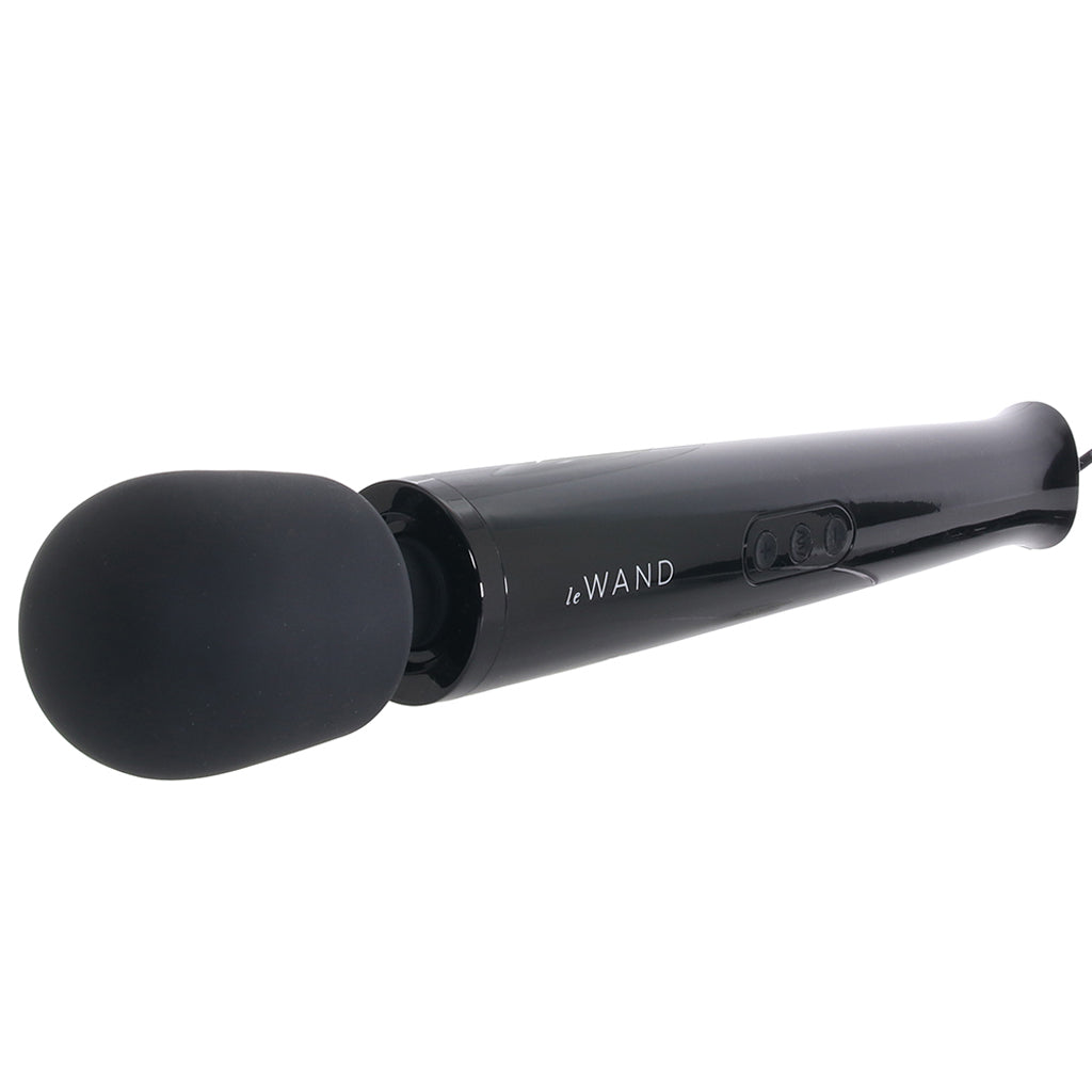 Le Wand Plug-In Massager in Black Vibrators > Wands