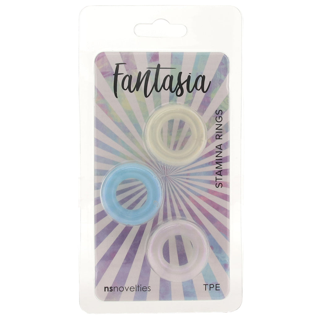 Fantasia Multicolour Stamina Rings Cock Rings