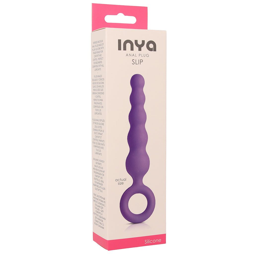 Inya Slip Beaded Butt Plug Anal Sex Toys > Butt Plugs