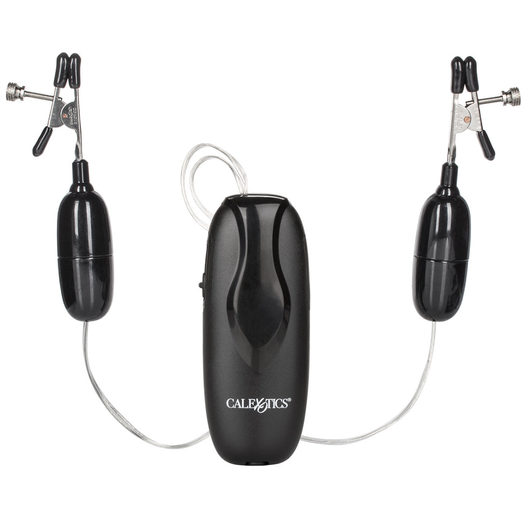 nipple play Vibrating Nipple Clamps Bondage and Fetish > Nipple Stimulators & Clamps