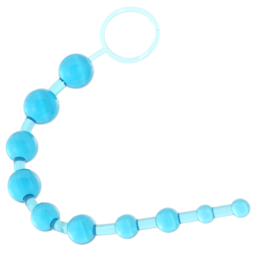 X-10 Anal Beads in Blue Anal Sex Toys > Anal Beads