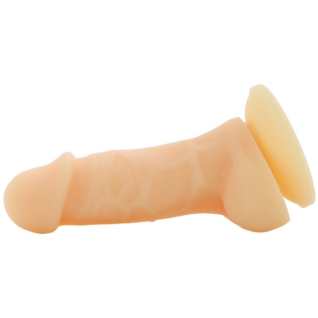 Colours Pleasures 4" Silicone Dildo in Cream Dildo Sex Toys > Realistic Dildos