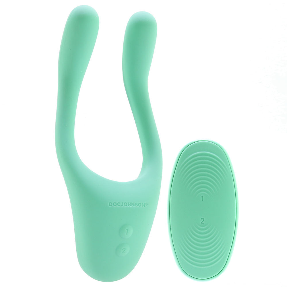 Tryst V2. Multi-Erogenous Silicone Vibe in Mint Vibrators > Clitoral Stimulators