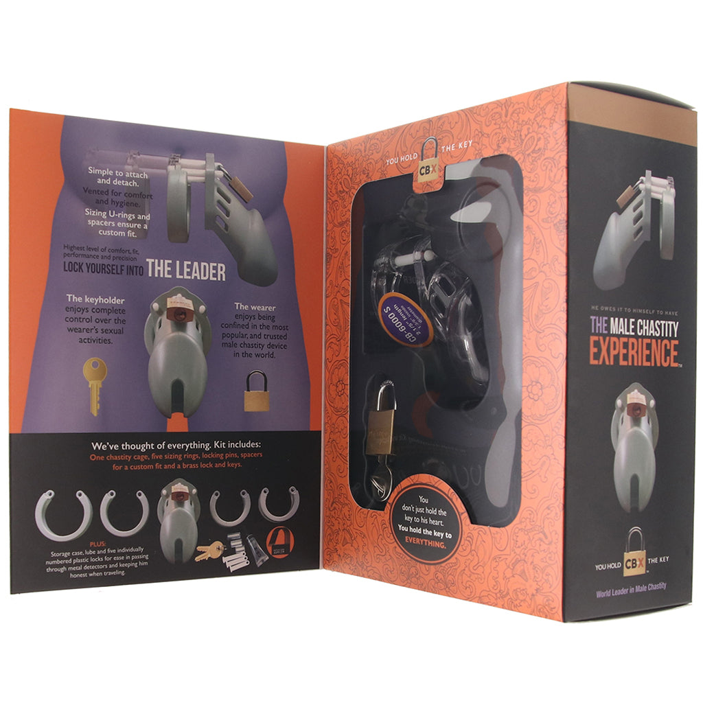 CB-6000S Clear Male Chastity Device in 2.5 Inch Bondage and Fetish > Cock and Ball Devices
