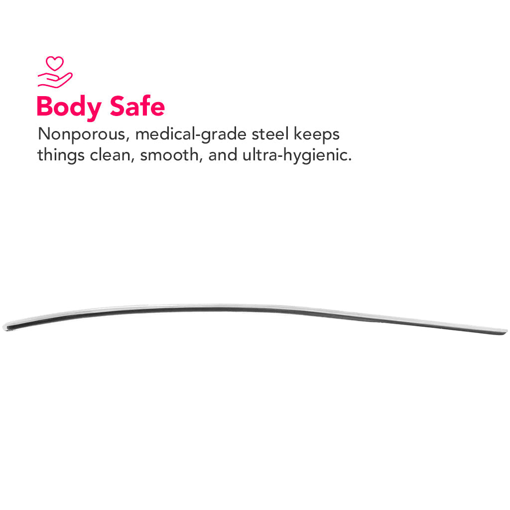 Stainless Steel 4mm Urethral Dilator Bondage and Fetish > Cock and Ball Devices
