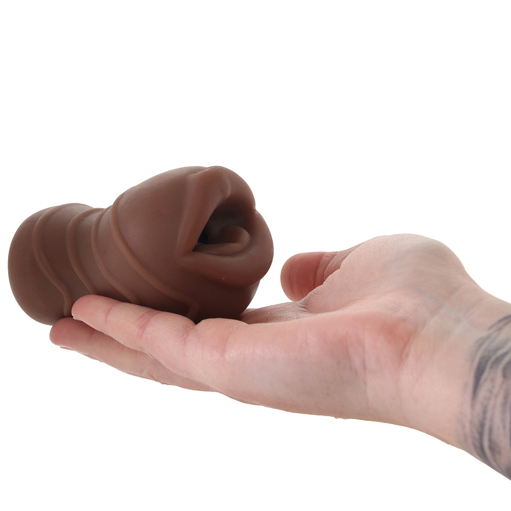 Pocket Pals Mouth Stroker in Dark Male Masturbators > Mouth Masturbators & Strokers