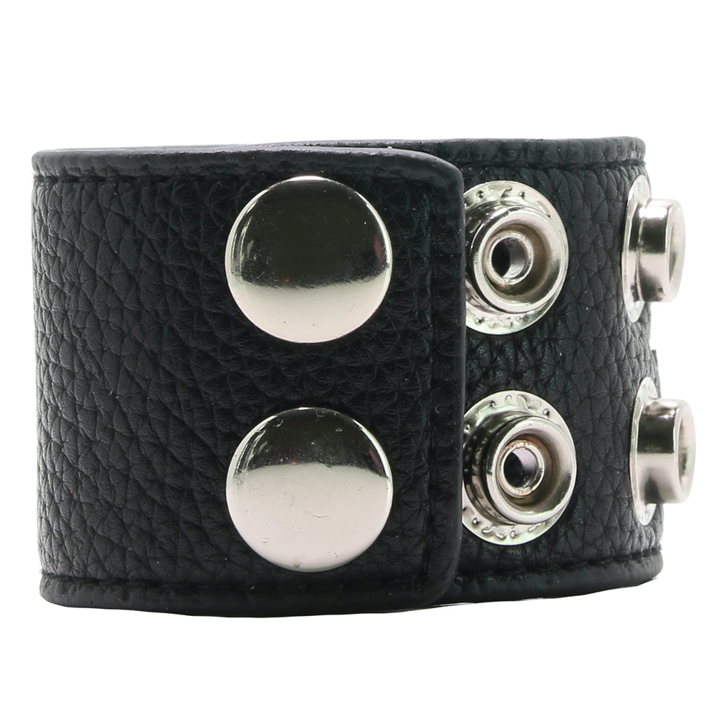 Blue Line 1.5 Inch Cock Ring with Ball Strap Bondage and Fetish > Cock and Ball Devices