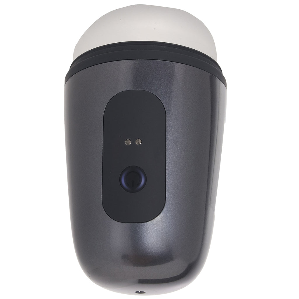 Pumped Vibrobator Masturbator in Gunmetal